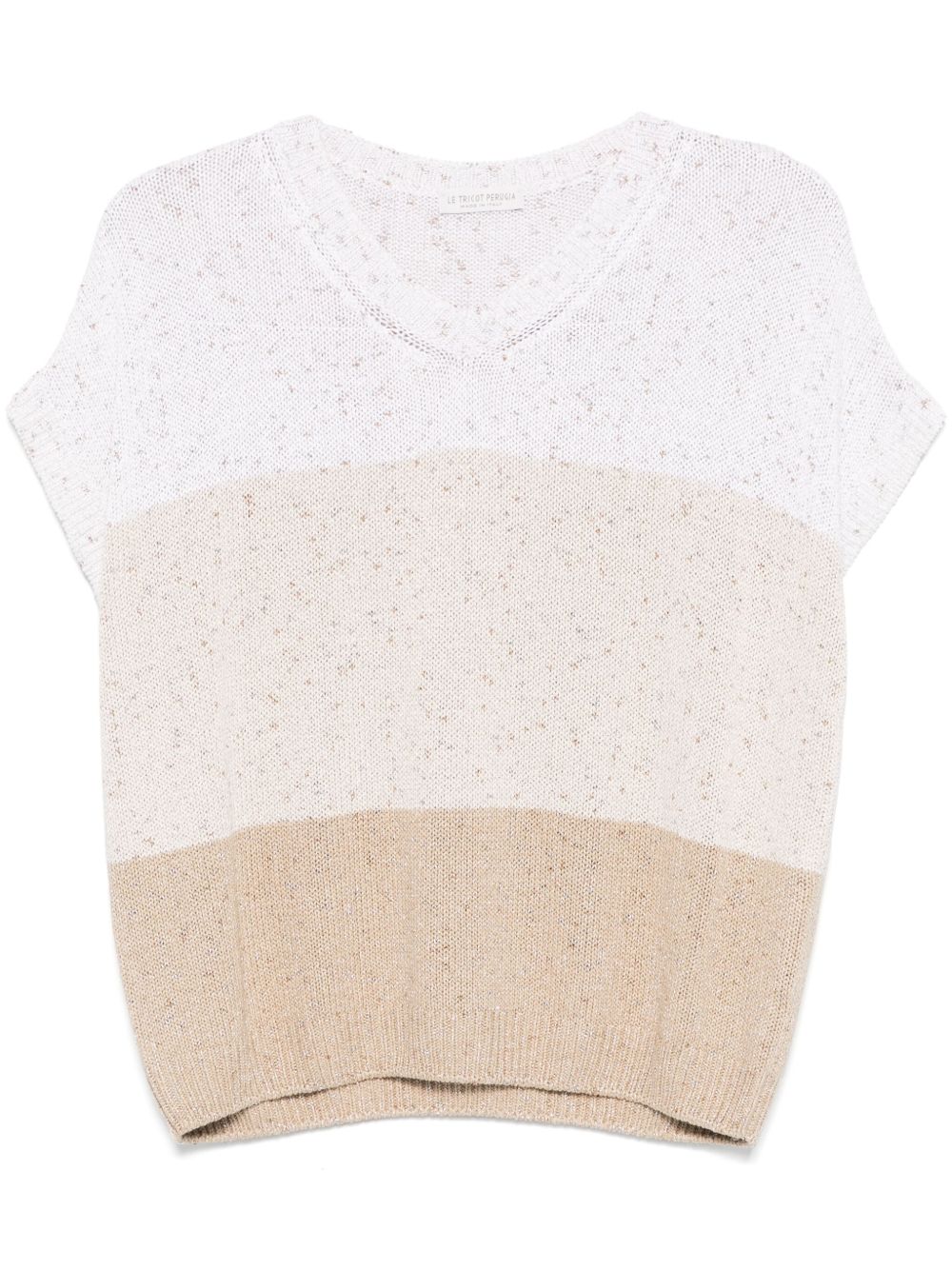 Le Tricot Perugia
탑 위드 lamé 디테일